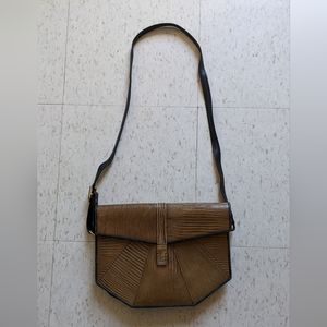 Alligator Vintage Two-Tone Purse